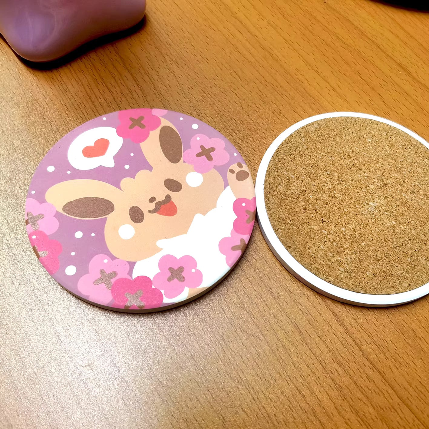 Spring Blossom Eevee Coaster