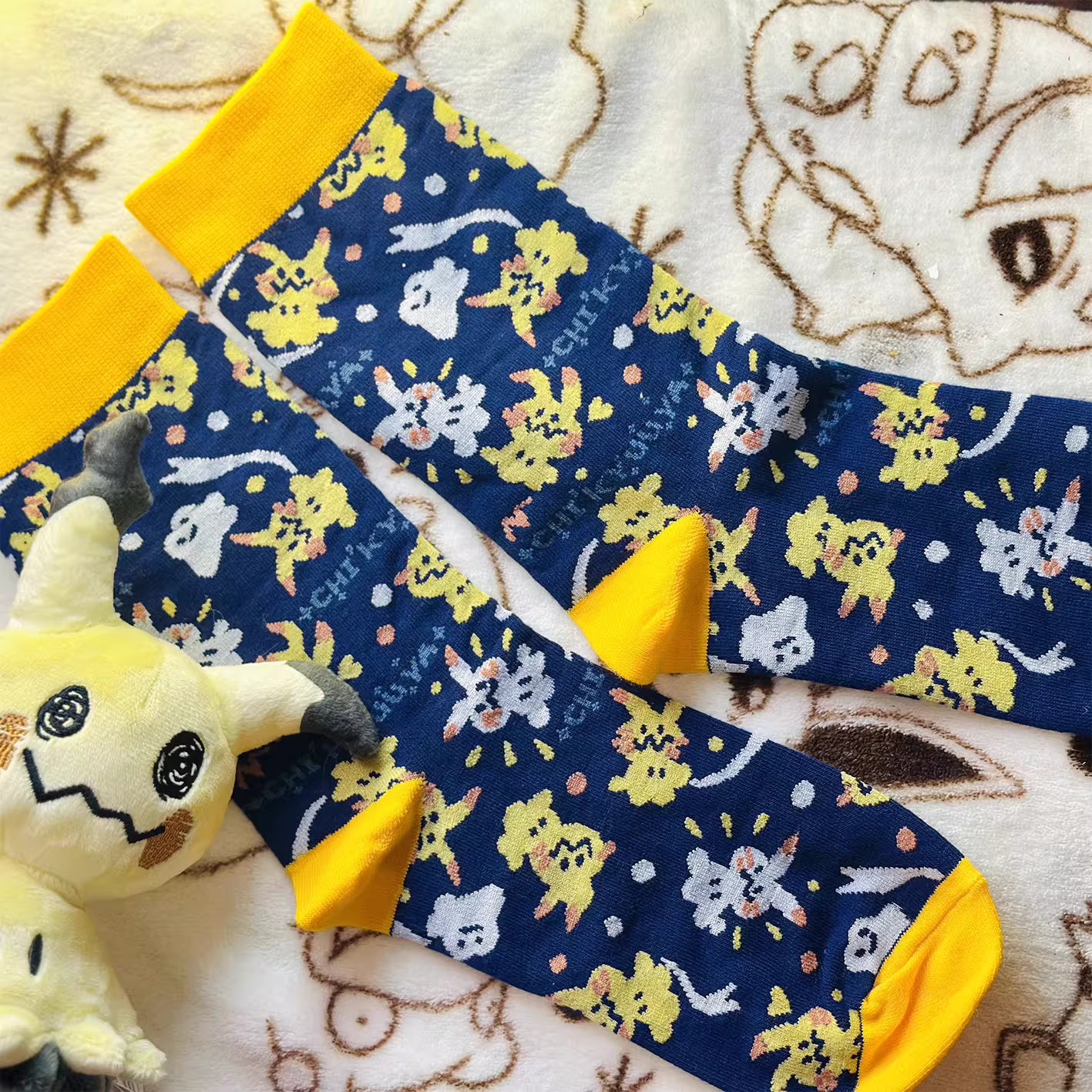 Shinx & Mimikyu Socks