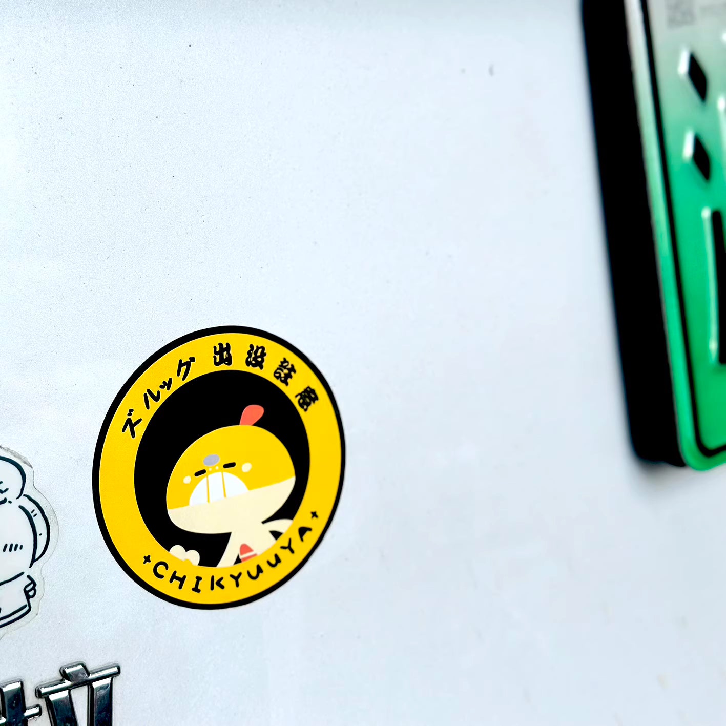 Scraggy Vinyl Stickers