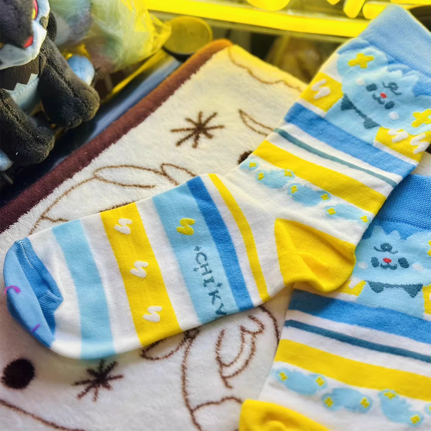 Shinx & Mimikyu Socks