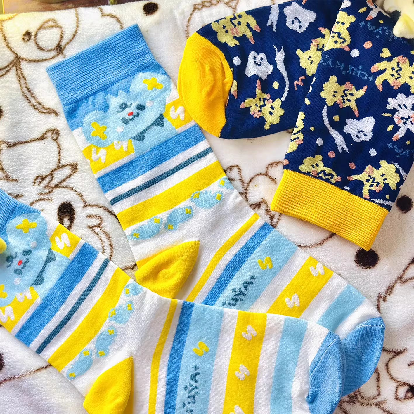 Shinx & Mimikyu Socks