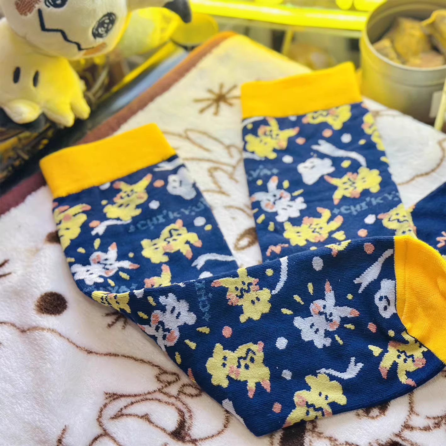 Shinx & Mimikyu Socks
